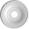 Ekena Millwork Berkshire Thermoformed PVC Ceiling Medallion Fits Canopies up to 7-in., Aged Copper CMP16BECAC - alternate 2